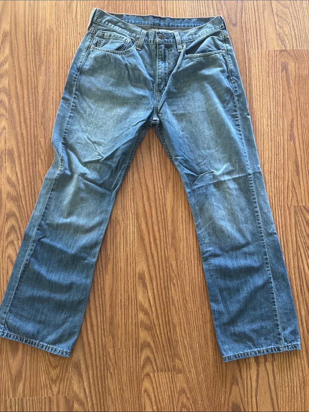 Levi's Men's Straight-Leg Blue Jeans